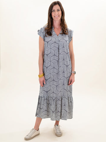 Blakely Midi Dress by La Mer Luxe
