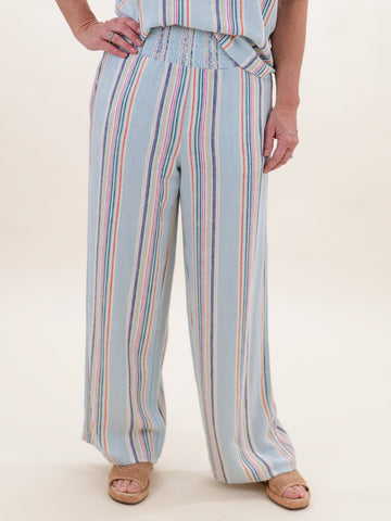 Striped Linen Pant by FDJ