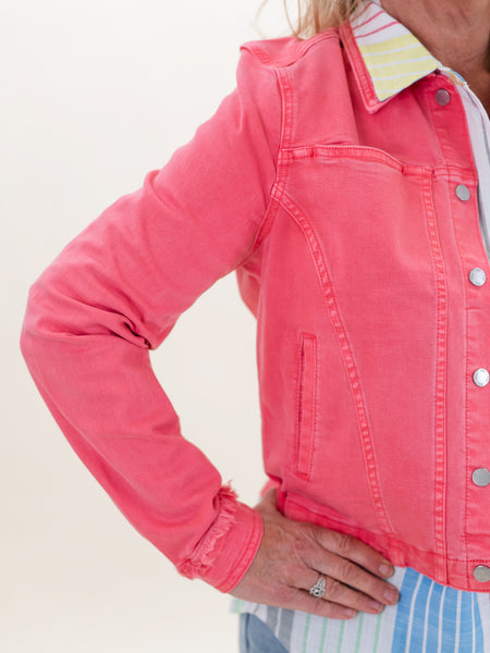 Crop Jacket Flamingo by French Dressing Jeans