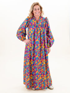 Long Sleeve Floral Maxi by Fantastic Fawn