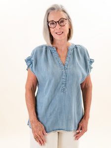 Popover Camp Top by Ivy Jane