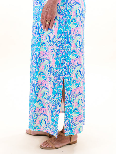 3/4 Sleeve VNeck Maxi by Lulu B