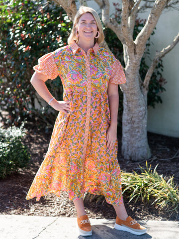 Multitude of Prints Dress by Ivy Jane