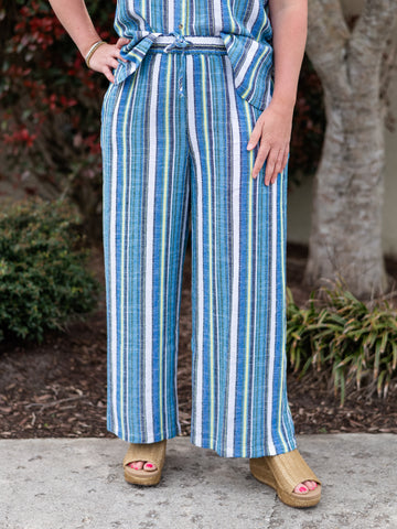 Pull On Flowy Crop Pant w/ Drawcord by Tribal