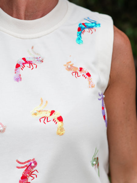 Ivory Multi Shrimp Tank by Queen of Sparkles