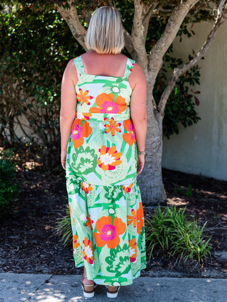 Andi Dress Floral Pops by Maude