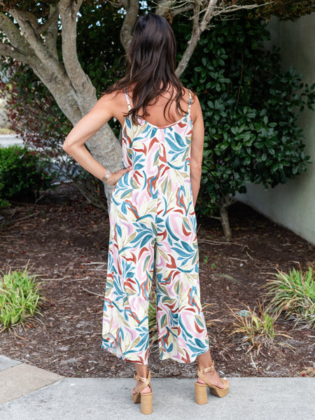 Flared Safari Jumpsuit Sandshell by Z Supply