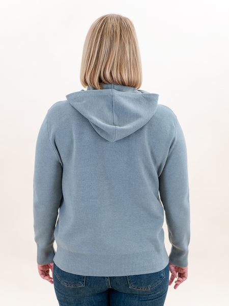 Oversized Kangaroo Pocket Sweater Hoodie by Staccato