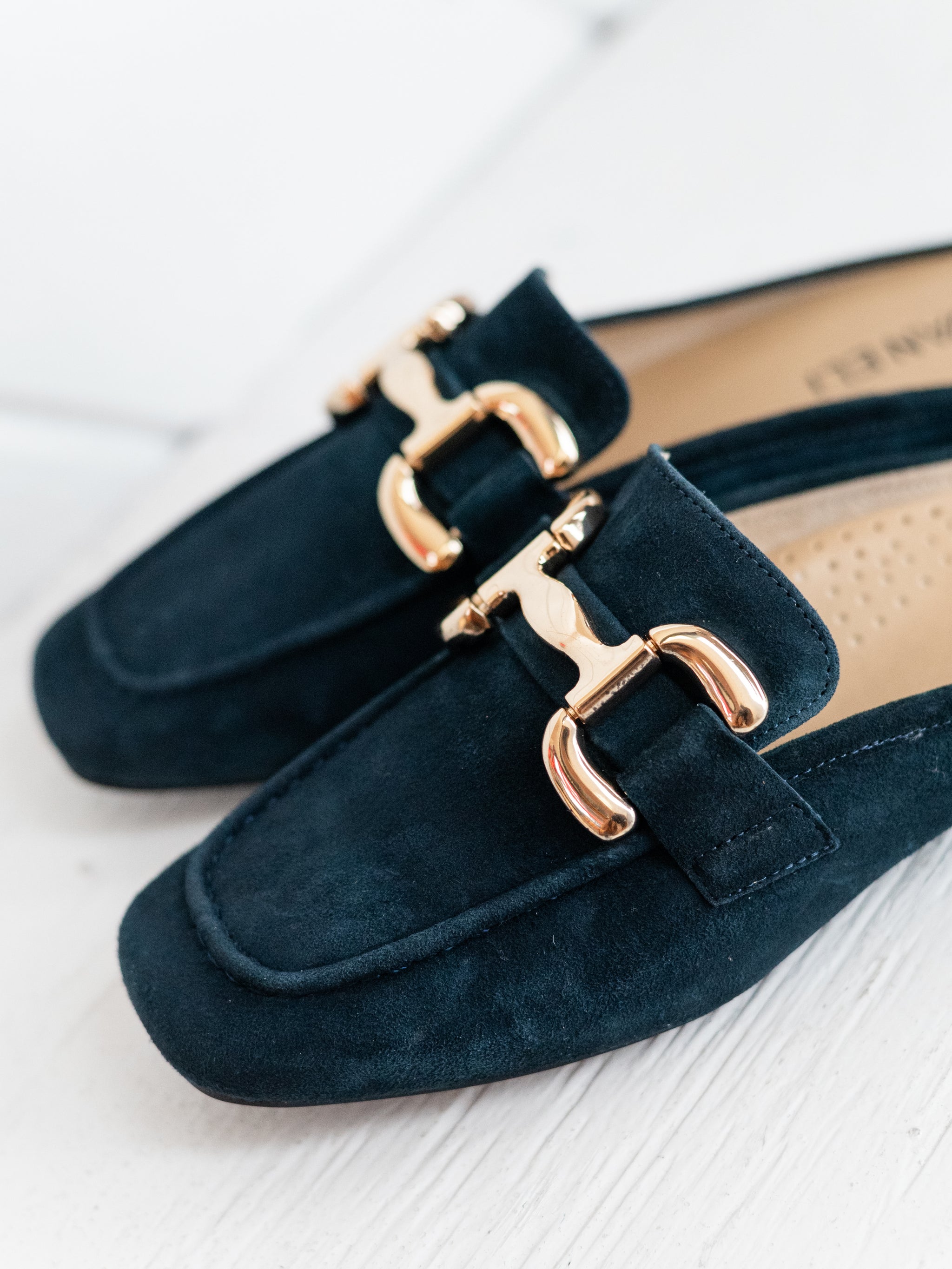 Shaine Navy Suede by Vaneli – Tassels