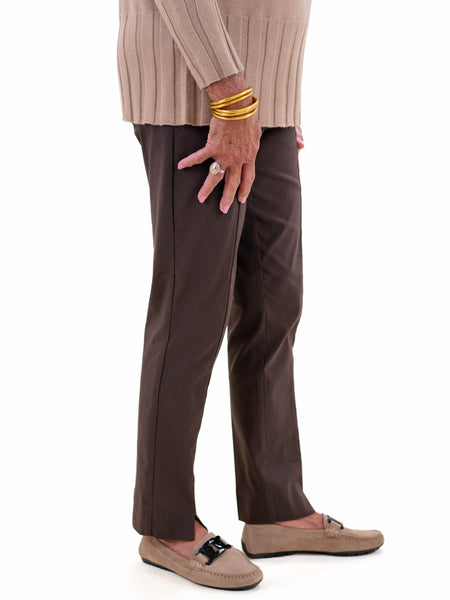 Woven Pant Chocolate by Renuar