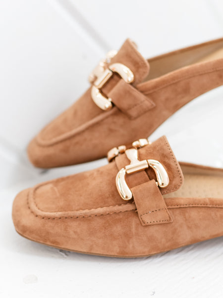 Shaine Cuoio Suede by Vaneli