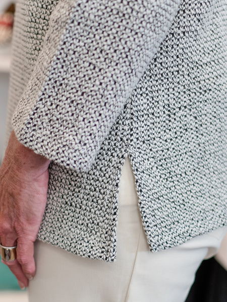 3/4 Sleeve Cowl-Neck Top by Multiples