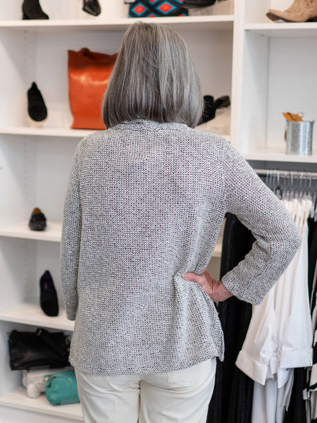 3/4 Sleeve Cowl-Neck Top by Multiples