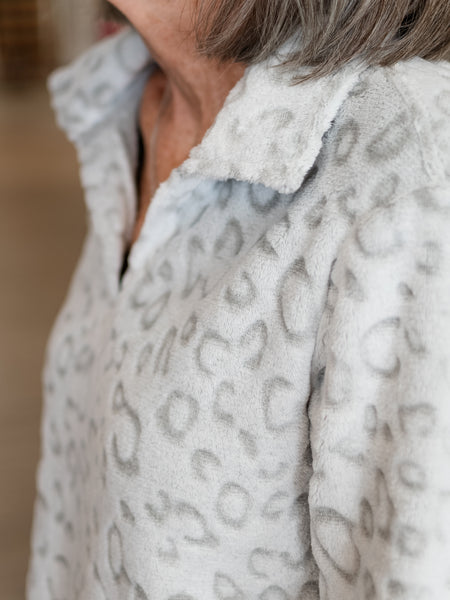 Cheetah Print Plush Top by Multiples