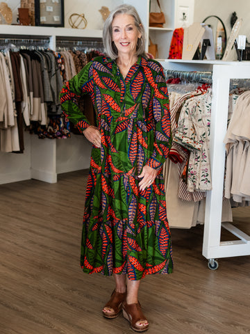Cord Maxi Dress Reckless by Orientique