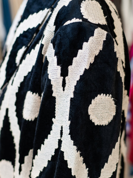 Tapestry Open Front Oversized Jacket by John Mark