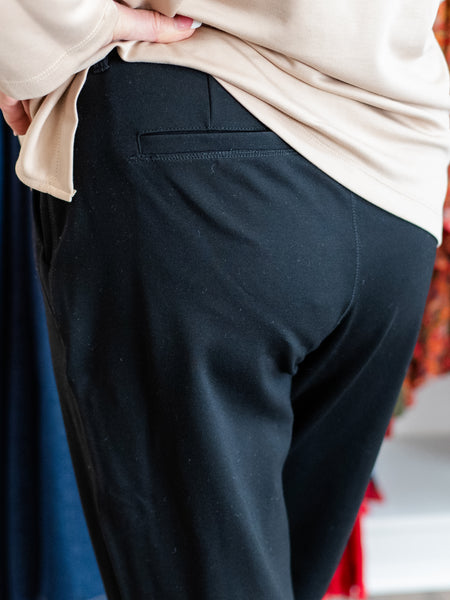 Slim Ankle Pants Black by Multiples