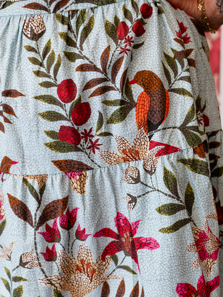 Della Dress Opal Mosaic by Maude