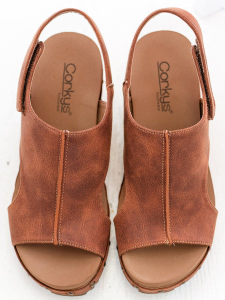 For Keeps Wedge Rust by Corkys