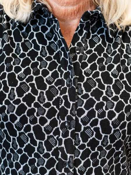Smocked Sleeve Dress by Boho Chic