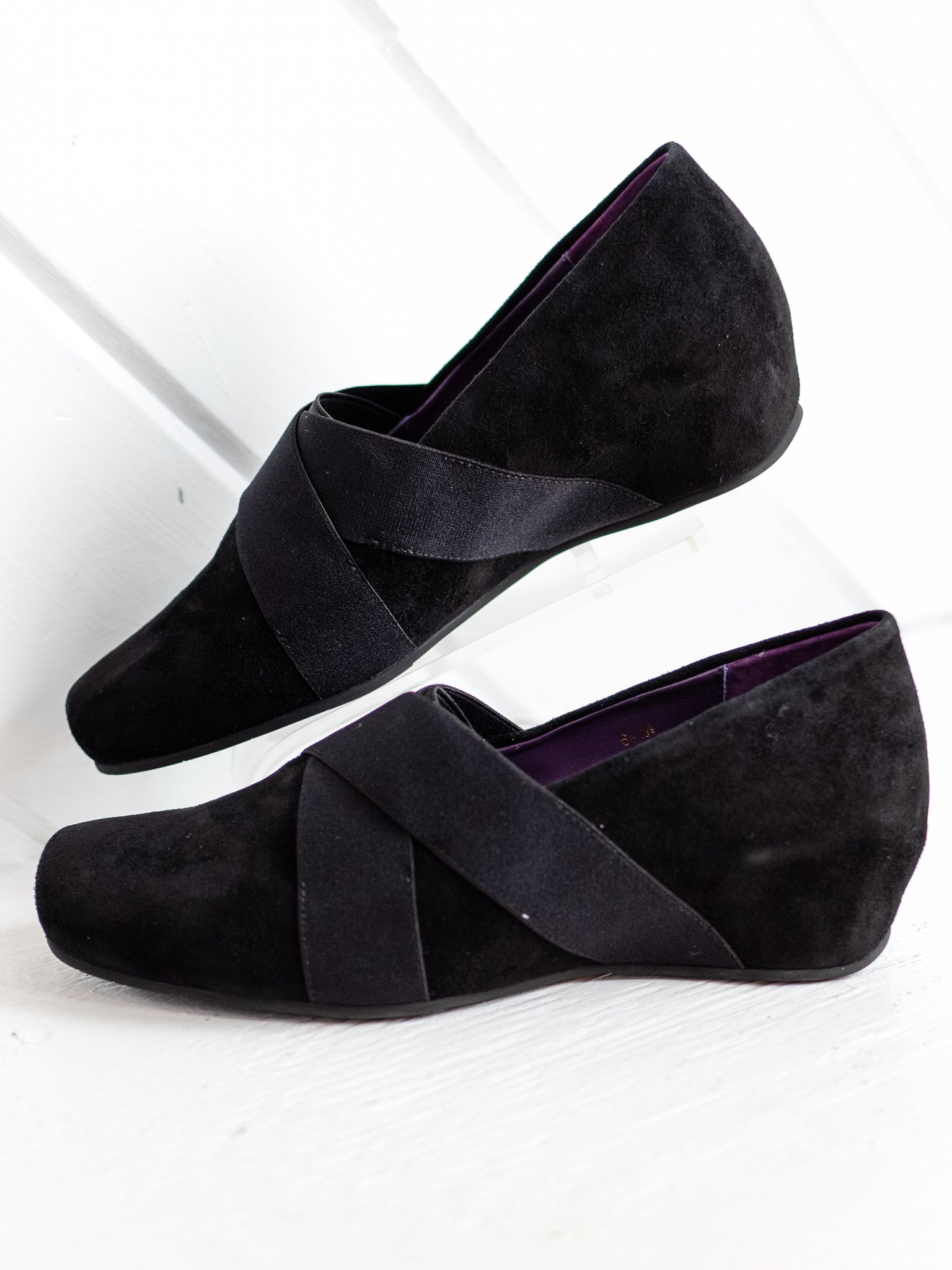 Maiya Black Suede by Vaneli
