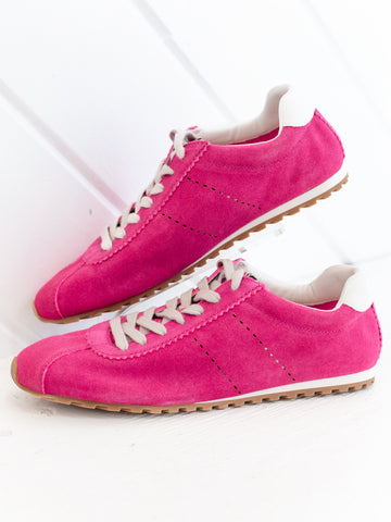 Priscilla Fuchsia Suede by Shu Shop