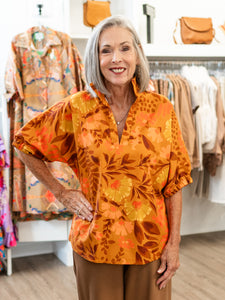 Sloan Top Sienna Meadows by Adrienne