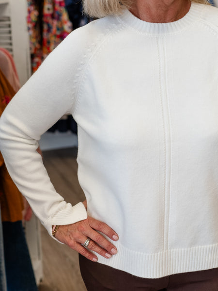 Heathered Oxford Sweater by Renuar