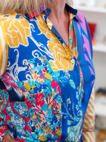 Patchwork Multi Dress by Shana