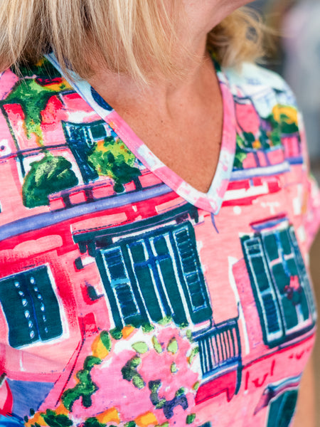 Scenic Scooter Print Tee by Orientique