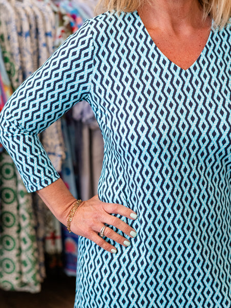 3/4 Sleeve Maxi Dress RPNY by Lulu B