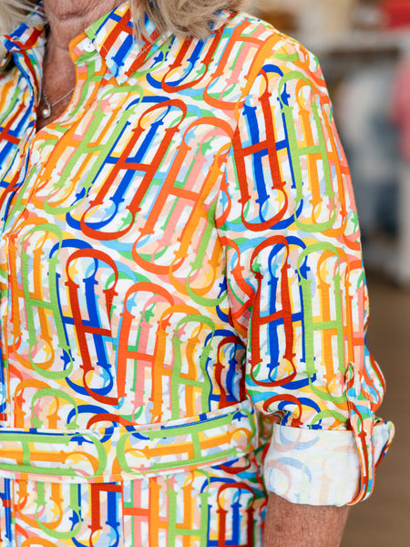 Printed Shirt Dress by Boho Chic