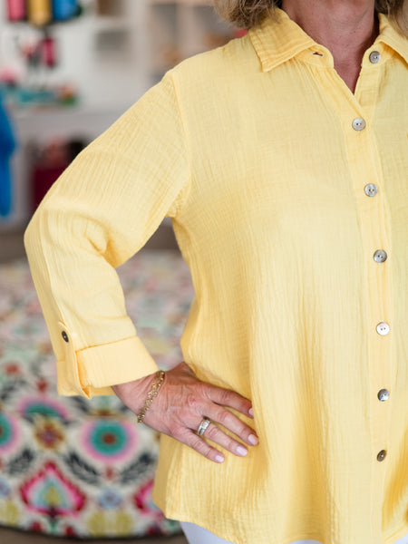 Kesha Top Canary Yellow by Shannon Passero