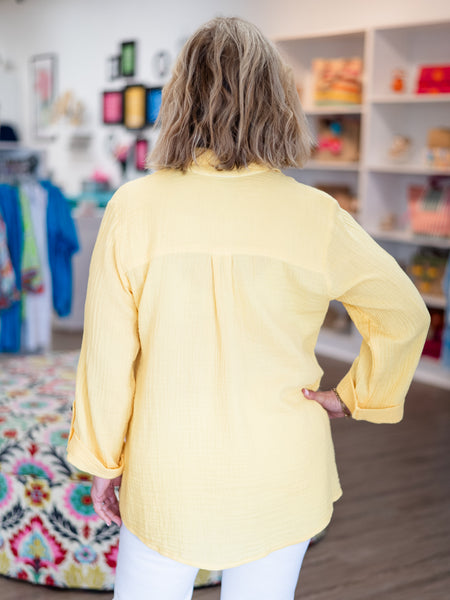 Kesha Top Canary Yellow by Shannon Passero