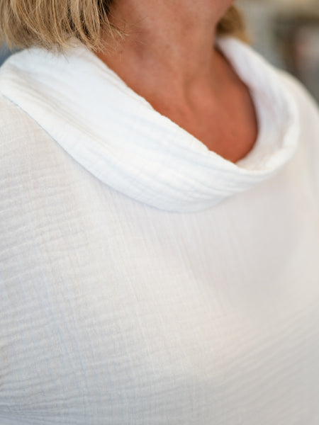 Ruby Top White by Shannon Passero