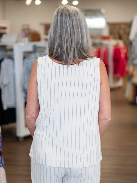 Double Scoop Neck Tank by Multiples