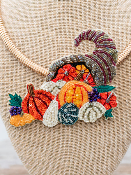 Fall Cornucopia Necklace by Two Forty Two