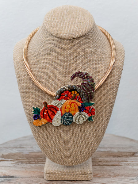 Fall Cornucopia Necklace by Two Forty Two