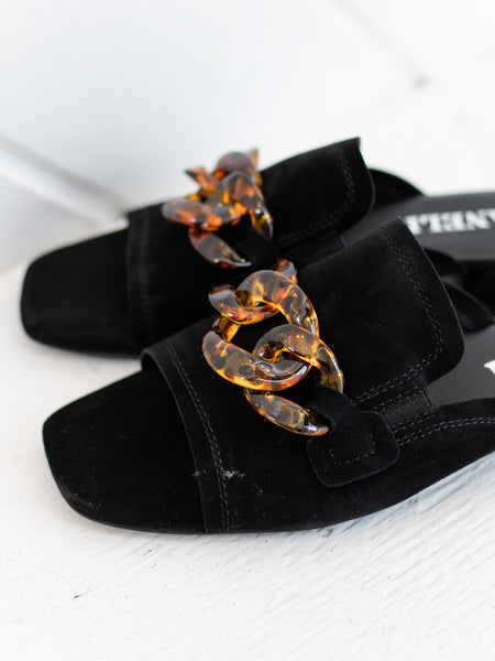 Enza Black Suede by Vaneli