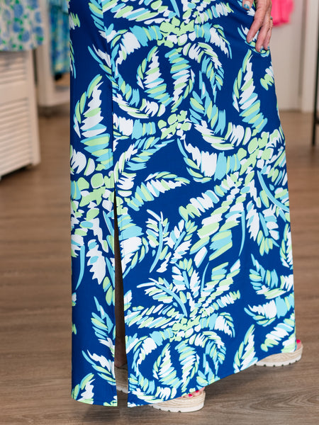 Ashby Dress Aegean Jungle by La Mer Luxe