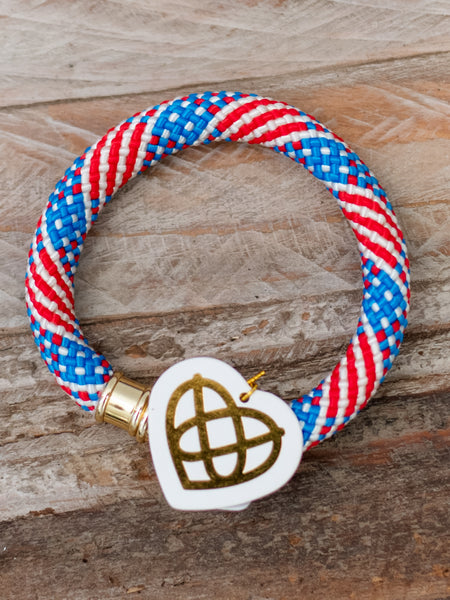 America Bracelet by The Heart Knot