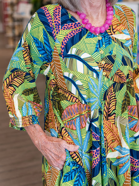 Tayrona V-Neck Dress by Orientique