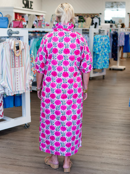 Blakely Midi Dress Frolicking Daisies by Adrienne