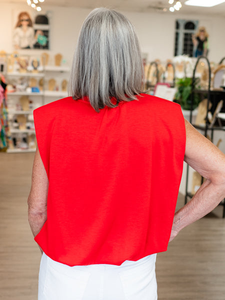 Sleeveless Balloon Top by Ellison