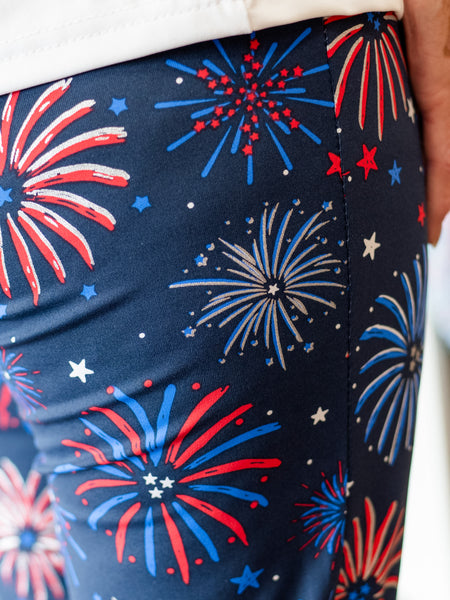 Fireworks Crop Pant by Lulu B