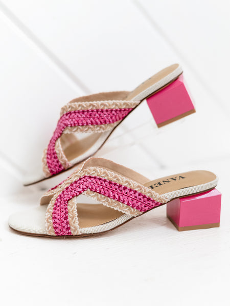 Cyndia Fuchsia/Beige by Vaneli