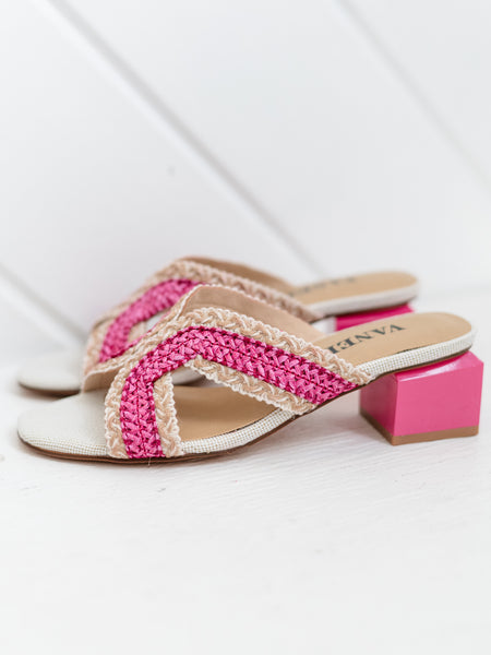 Cyndia Fuchsia/Beige by Vaneli