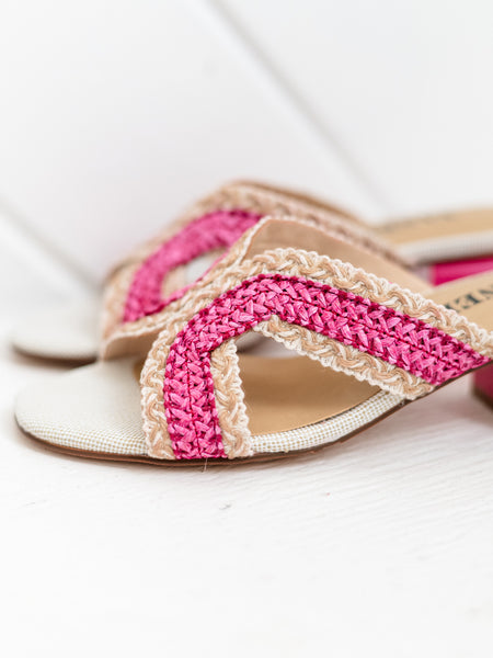 Cyndia Fuchsia/Beige by Vaneli