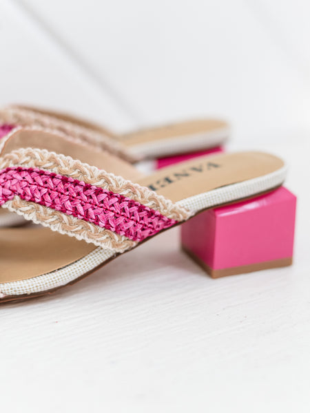 Cyndia Fuchsia/Beige by Vaneli