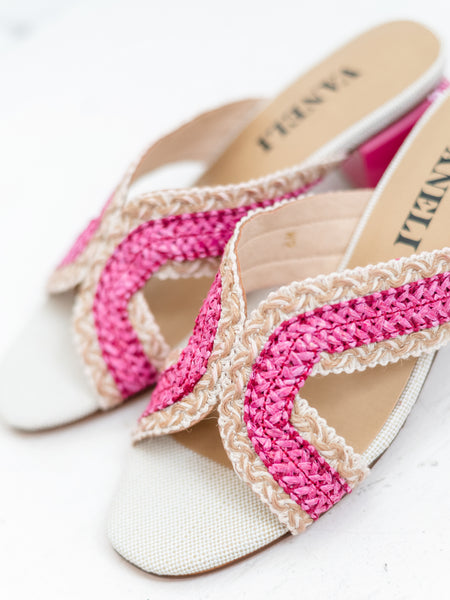 Cyndia Fuchsia/Beige by Vaneli